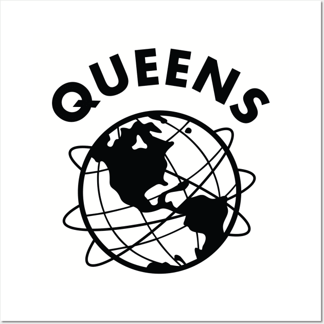 Queens - Unisphere Wall Art by whereabouts